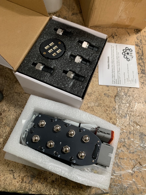 View 3 of 12V Solenoid Valve Air Ride Suspension manifold 8-Valve