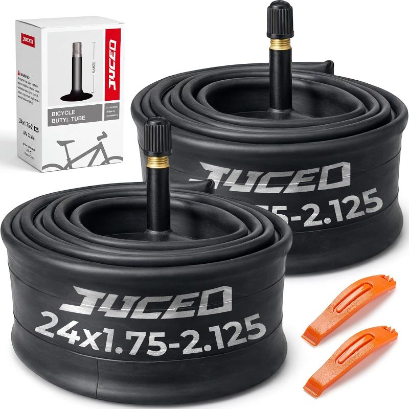 View 1 of 2 Pack Bike Tube 20"/24"/ 26"/27.5