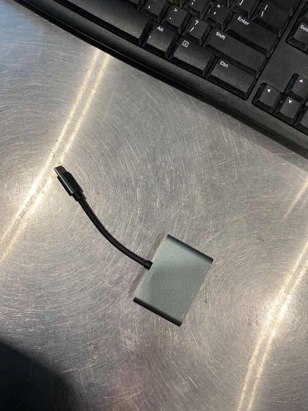 View 3 of **View Clerk Notes**Luonanava USB C Hub with 4K HDMI, USB 3.0, and 100W PD Charging