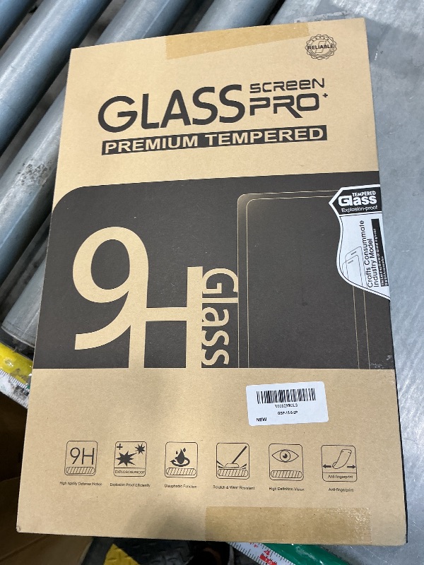 View 2 of 2 Pack 15.6 inch Tempered Glass Screen Protector for 15.6" HP/Dell/ASUS/Samsung/Lenovo/Acer/MSI/LG/URAO/VGKE/NIMO 15.6-Inch 16:9 Laptop (345 x 194mm,W x H) Ultra Clear, Anti Scratch, Bubble Free