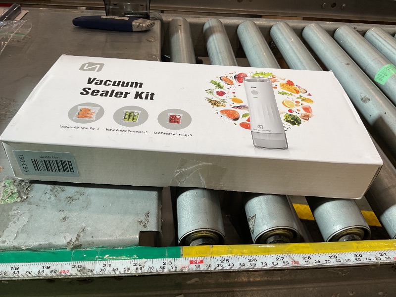 View 2 of [SOLD FOR PARTS] ShinePick Vacuum Sealer - Compact Food Saver Machine with Reusable Bags