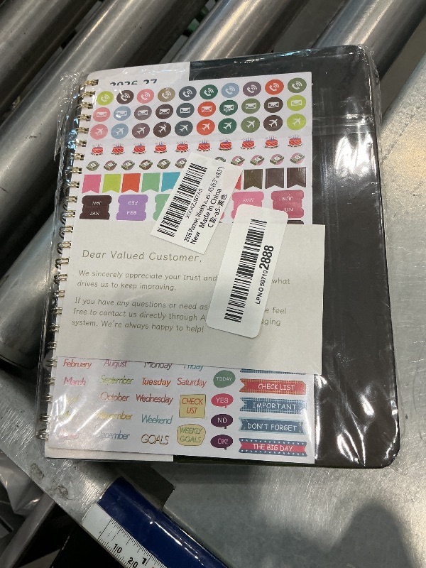 View 2 of 2027 Planner, Weekly and Monthly Calendar, Academic Planner