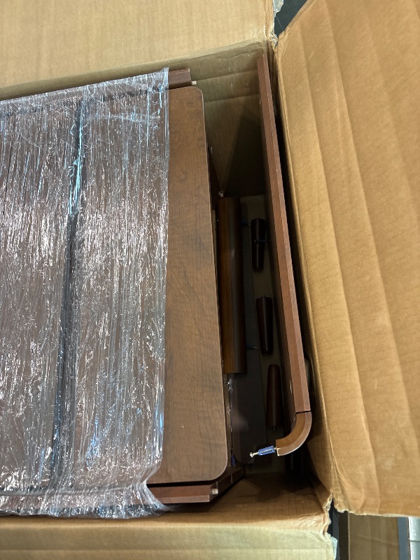View 4 of *** Parts only *** Oransail Walnut Nightstand with Charging Station