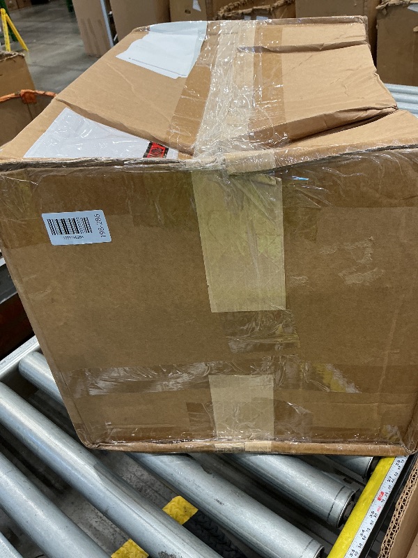 View 2 of 2-Tier Folding Metal Shopping Cart On Wheels,Collapsible Utility Cart