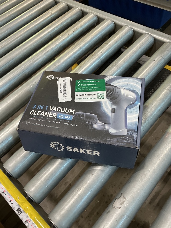View 2 of **View Clerk Notes**Saker 15000Pa Handheld Car Vacuum Cleaner