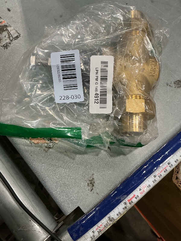 View 2 of 1" Pressure Reducing Valve, Water Pressure Regulator for Home, Sweat