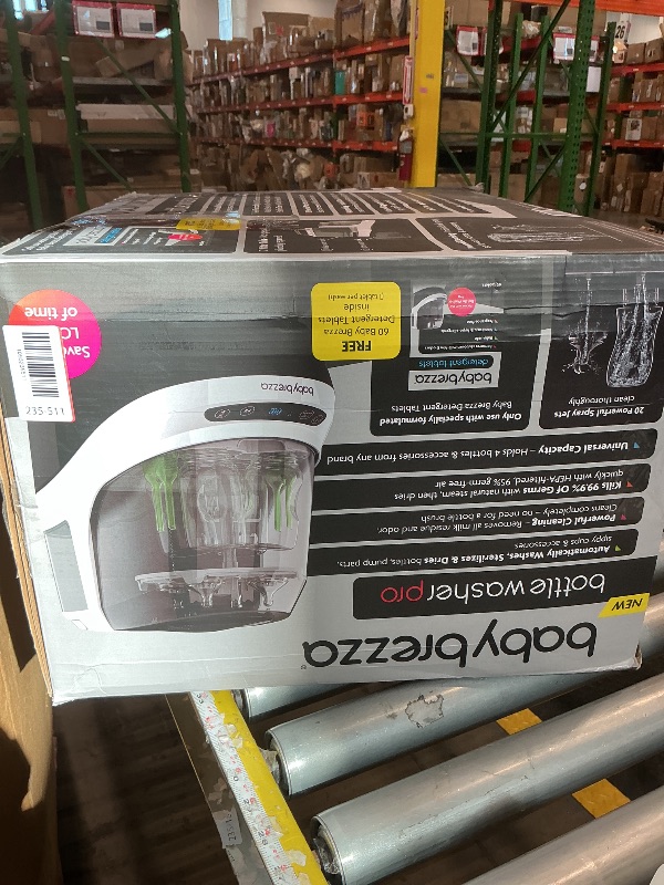 View 2 of Baby Brezza Bottle Washer Pro - Automatic Bottle Cleaner, Sterilizer, Dryer