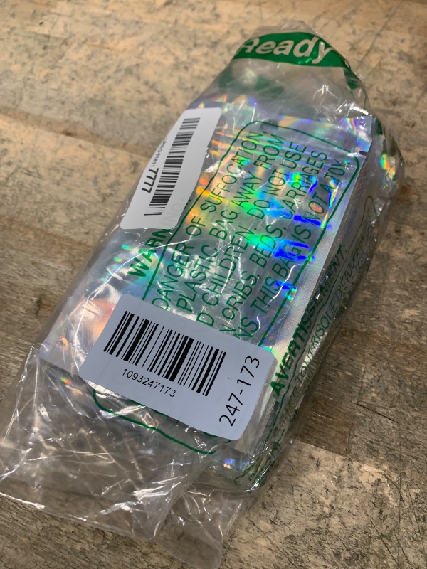 View 2 of **** Only 10 bags**** Funrous Ghost Holographic Party Favor Bags, 120 Count, 3x5 Inch