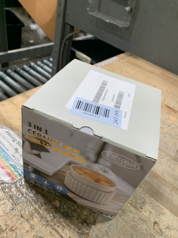 View 2 of *** minor scratch **
VICTORIA AROMA 3-in-1 Ceramic Wax Melt Warmer