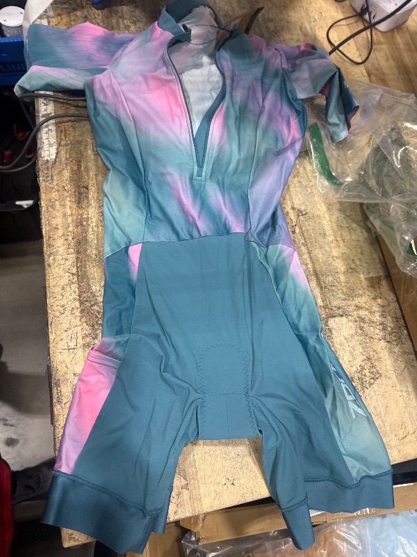 View 3 of ***SEE NOTES***ZONE3 Women's Activate+ Short Sleeve Tri Suit medium
