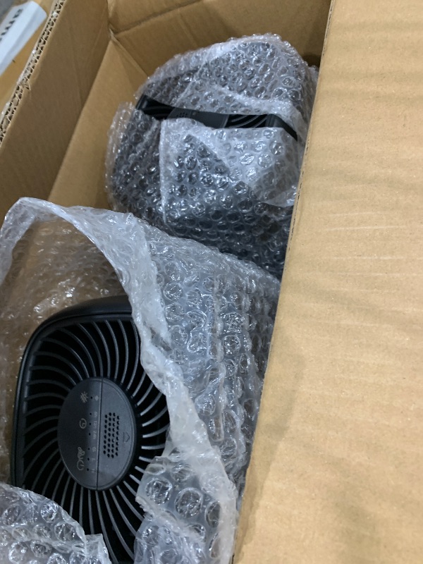 View 3 of 2 Packs of Air Purifiers for Home Bedroom, High Efficience Filter for Dust Pollen Smoke Odors, with Fragrance Sponge Night Light Vital Breeze Timer 22dB, Office Desktop Small Room, DH-JH12 Black