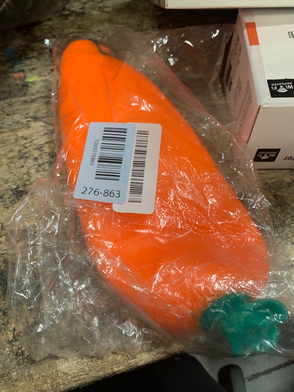 View 2 of 13 Inch Carrot Squishy, Jumbo Squishy Carrot Giant Big Realistic Carrots Moldable Soft Squishys Slow Rising Stress Ball (13in Carrot)
