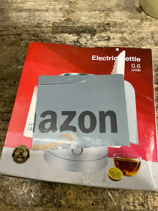 View 2 of 0.5L Small Portable Electric Tea Kettle Travel Mini Hot Water Boiler