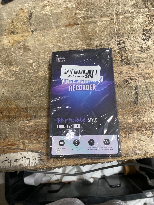 View 2 of 136GB(18800H) AI Noise Reduction Voice Activated Recorder - Pexqil Voice Recorder with OTG Transfer, Portable Auto Save Recording Device, Audio Recorder for Business Lectures Interviews