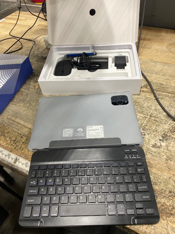 View 5 of 11 Inch Android 16 Tablet with Keyboard, 24GB RAM, 256GB, 2K Display
