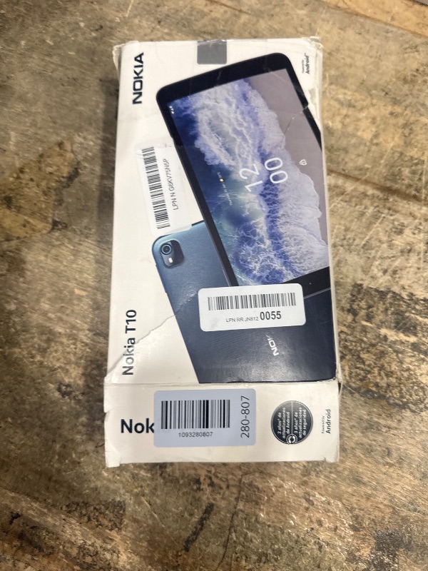 View 2 of ***SEE NOTES***Nokia T10 Tablet 8-Inch HD Display Ocean Blue
