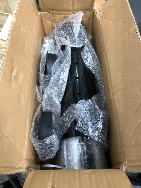 View 1 of 12 Pack Wrought Iron Chair Leg Caps, Plastic Leg Glides