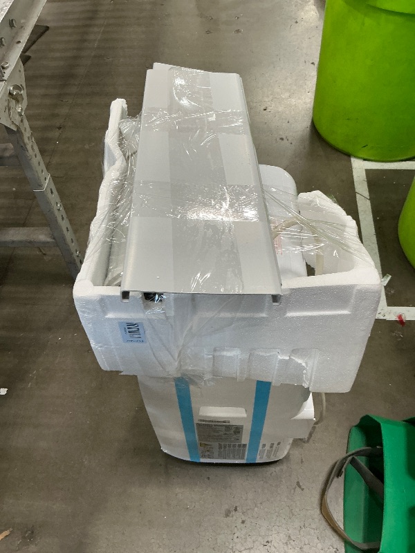 View 2 of **window kit damaged** BLACK+DECKER Smart Portable Air Conditioner, 14,000 BTU, BPACT14WT, White