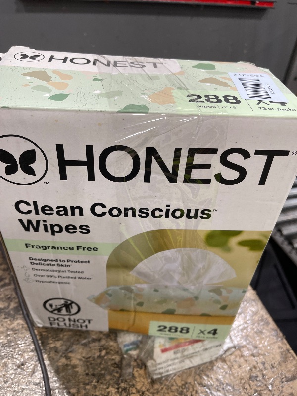 View 2 of ****Missing one pack****

The Honest Company Baby Wipes, Geo Mood, 288 Count