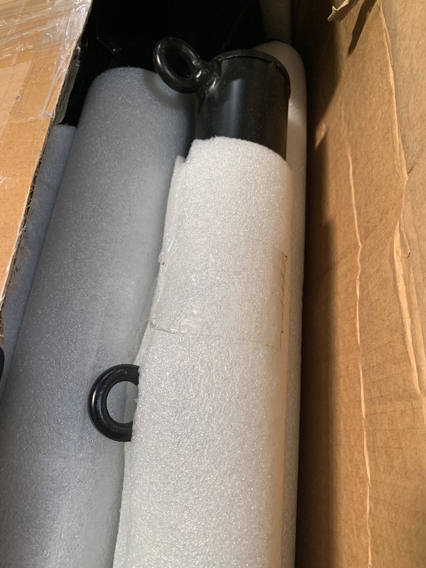 View 2 of 10FT Shade Sail Poles, 2.4" Diameter Sun Shade Poles with 3 Rings