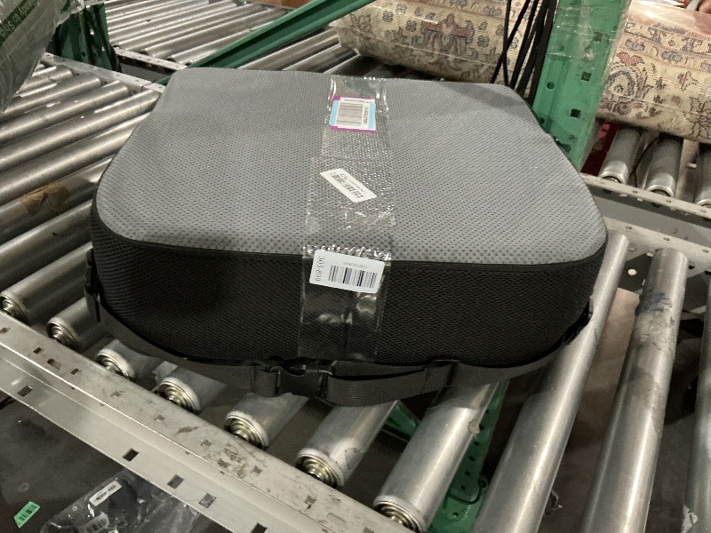 View 2 of ** STOCK PHOTO FOR REFERENCE ONLY** Dreamer Car Wedge Seat Cushion - Black