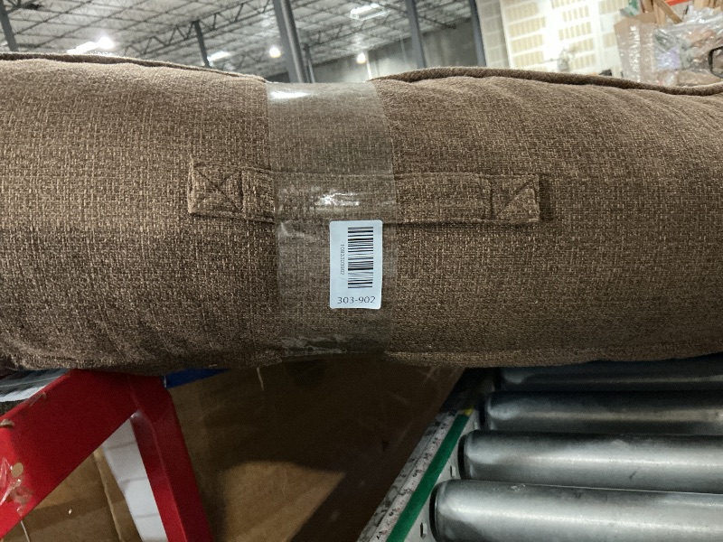 View 3 of * STOCK PHOTO FOR REFERENCE ONLY Serta Orthopedic Quilted Couch Dog Bed for Pets, Chocolate Brown (X-Large)