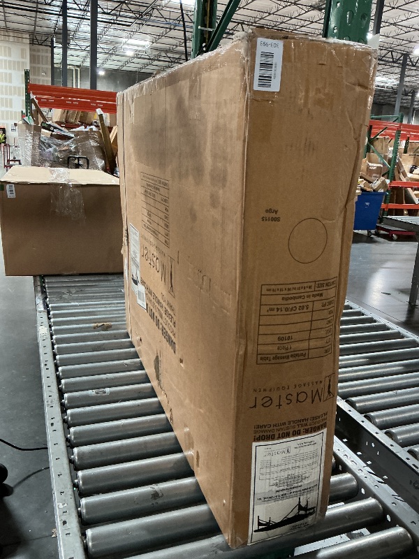 View 2 of ** FACTORY SEALED **Master Massage Standard Argo Portable Massage Table, 1 count (pack of 1), Black
