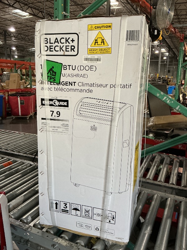 View 4 of ** FACTORY SEAL **BLACK+DECKER Smart Portable Air Conditioner, 14,000 BTU, BPACT14WT, White
