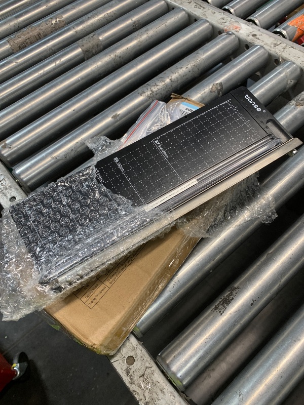 View 3 of ** STOCK PHOTO FOR REFERENCE REFER TO PHOTO**
TIANSE Heavy Duty Guillotine Paper Cutter, Black
