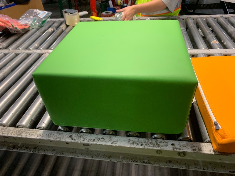 View 3 of *** PARTIAL SET ***
*** ONLY INCLUDES PICTURED GREEN RECTANGLE & 2 ORANGE QUARTER CIRCLE PIECES ***
TODIBY 4-Piece Soft PU Leather Toddlers Climbing Toys, Foam Climbing Blocks for Toddlers, Baby Play Set Foam Climb Structures for Toddler 3+, Indoor Crawl 