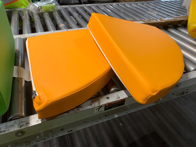 View 2 of *** PARTIAL SET ***
*** ONLY INCLUDES PICTURED GREEN RECTANGLE & 2 ORANGE QUARTER CIRCLE PIECES ***
TODIBY 4-Piece Soft PU Leather Toddlers Climbing Toys, Foam Climbing Blocks for Toddlers, Baby Play Set Foam Climb Structures for Toddler 3+, Indoor Crawl 