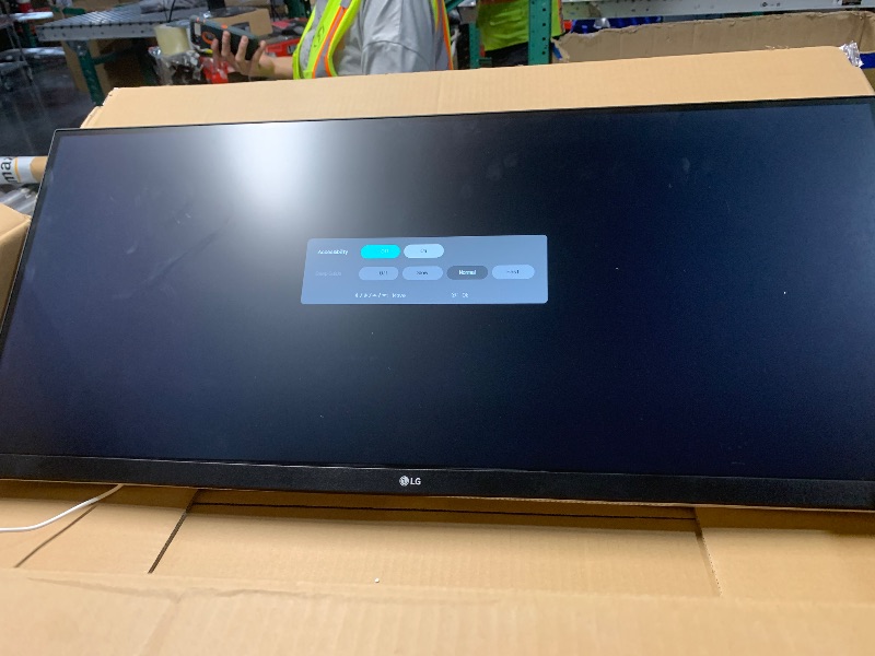 View 3 of *** SCREEN HAS MINOR SCUFFS THAT MAY CLEAN OFF, SEE IMAGES ***
LG 34-inch UltraWide WFHD Monitor