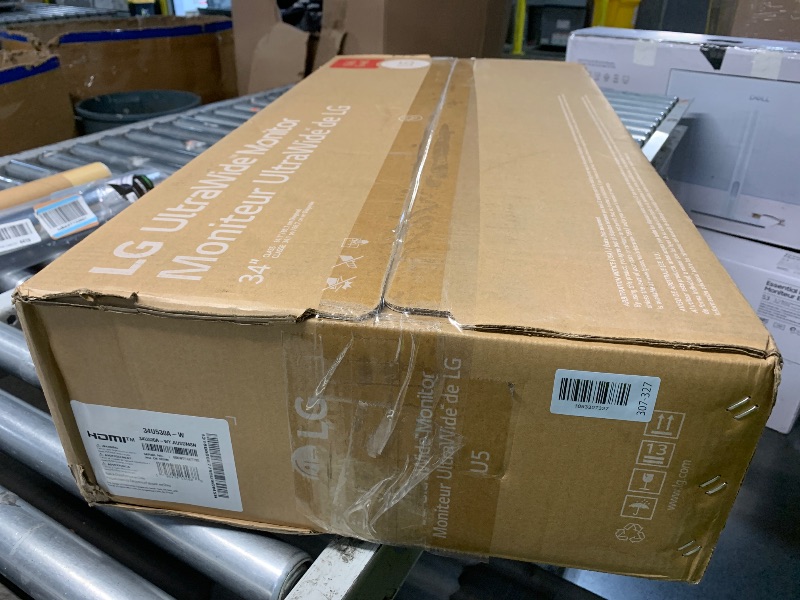 View 2 of *** SCREEN HAS MINOR SCUFFS THAT MAY CLEAN OFF, SEE IMAGES ***
LG 34-inch UltraWide WFHD Monitor