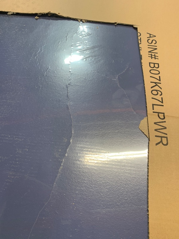 View 4 of *** BACK SIDE HAS PRESSURE DAMAGE FROM BEING SQUISHED IN SHIPPING - SHOWN IN PICTURE ***
Amazon Basics Magnetic Dry Erase Whiteboard, 36 x 48-inch, Aluminum Frame, Silver/White, Easy to Install