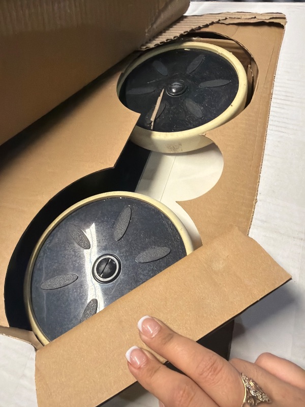 View 3 of *** PARTS ONLY *** 
MAKHOON Upgrade Pool Pressure Side Sweeper: Professional Solution for Cleaning Your Swimming Pool (Four Wheels are Better Than Three) Need 1.5" Female Thread Pool Booster Pump Inlet, 4 Bar Pressure