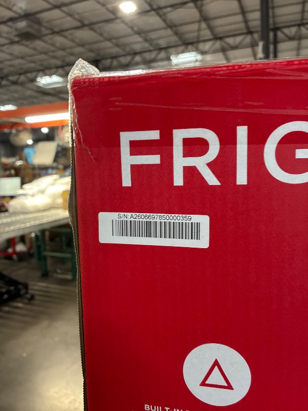 View 2 of ***FACTORY SEALED***Frigidaire Platinum Fridge Freezer Combo, 7.5 cu. ft. Capacity Apartment Size Fridge with Freezer, Built-in Water Dispenser, Quicksilver