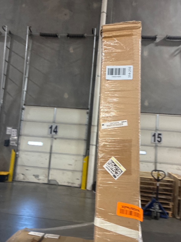 View 2 of ***FACTORY SEALED*********TRUCK/TRAILER PICKUP ONLY***Brampton Rouilly 9-Piece Dining Set | Oak Finish | Ideal for Indoors, White Chairs with White Cushions