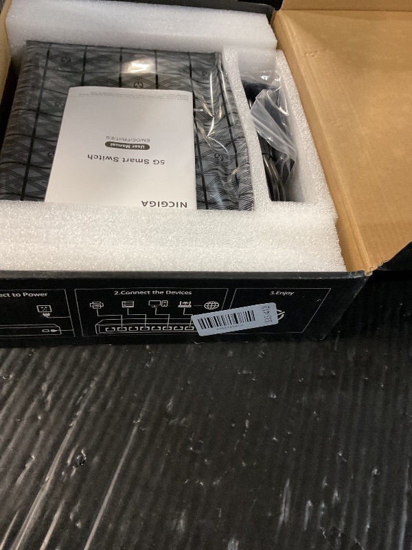 View 2 of NICGIGA 8-Port 5Gbps Unmanaged Ethernet Switch