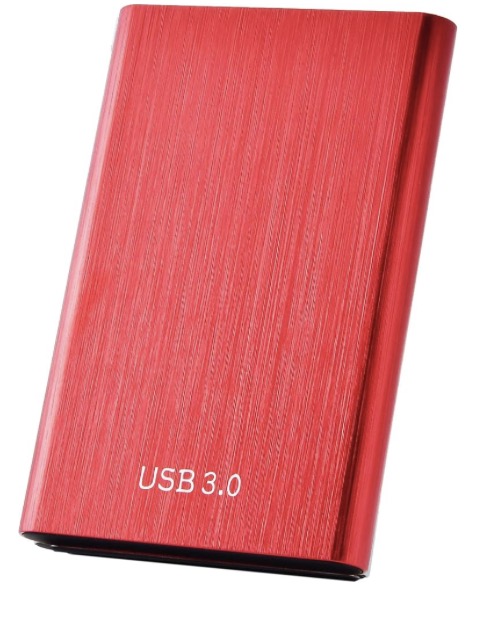 View 2 of ***STOCK IMAGE FOR REFERENCE***
External Hard Drive,Hard Drive 1TB 2TB Portable Slim External Hard Drive Compatible with PC Laptop and Mac(2TB Red)
