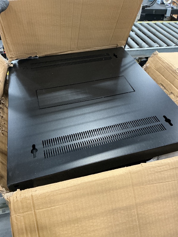 View 3 of QYXJAEO 12U Server Rack Cabinet