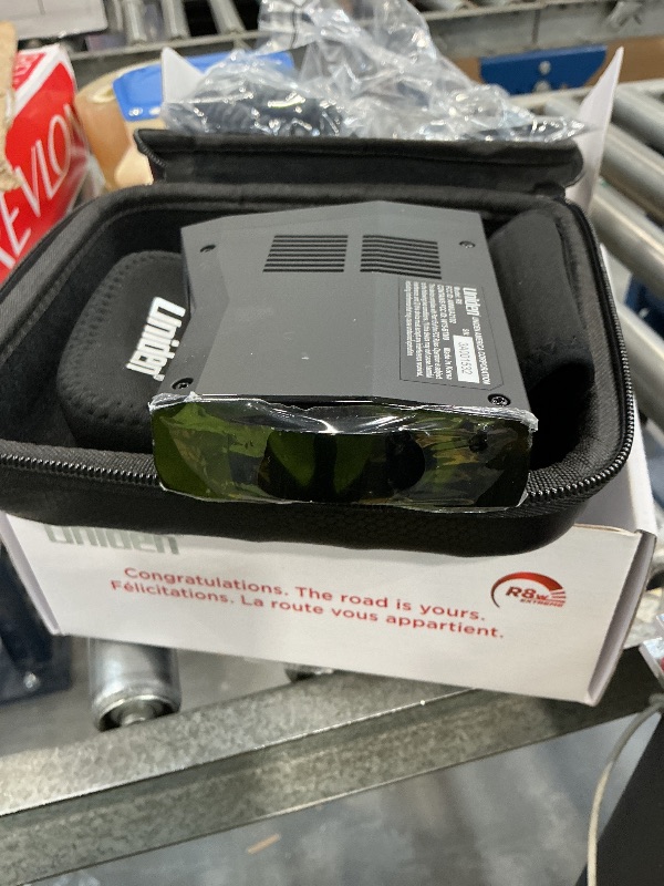 View 5 of Uniden R8W (new Model) Extreme Long Range Laser/Radar Detector, 360° Awareness, Directional Arrows, Wi-Fi, Bluetooth, GPS, Real-Time Voice Alerts, Red Light & Speed Camera Alerts, R/TACH App