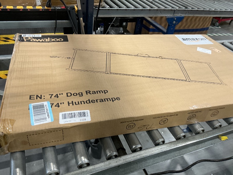 View 2 of Pawaboo Foldable Metal Dog Ramp for Car