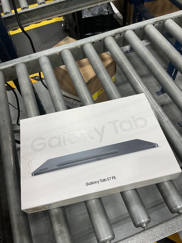 View 4 of SAMSUNG Galaxy Tab S7 FE 12.4” 64GB WiFi Android Tablet, Large Screen, S Pen Included, Multi Device Connectivity, Long Lasting Battery, US Version, 2021, Mystic Black