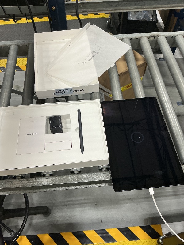 View 2 of SAMSUNG Galaxy Tab S7 FE 12.4” 64GB WiFi Android Tablet, Large Screen, S Pen Included, Multi Device Connectivity, Long Lasting Battery, US Version, 2021, Mystic Black