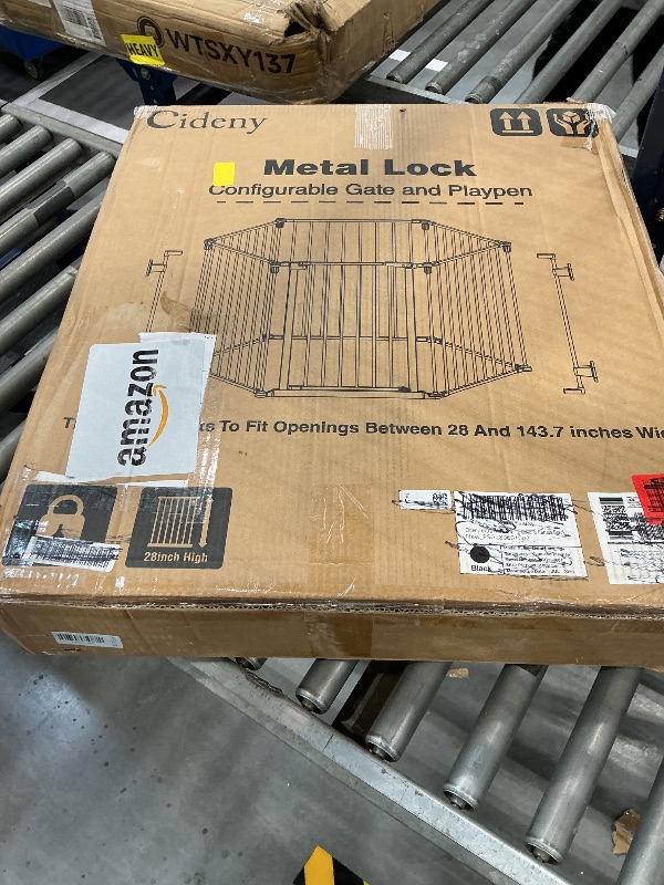 View 2 of Cideny 144" Extra Wide Baby Gate