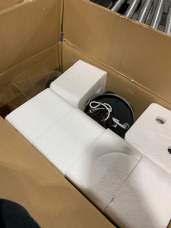 View 2 of Zarbitta 3-Light Matte Black Bathroom Vanity Light