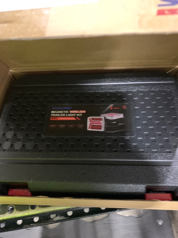 Photo 1 of SUPAREE Wireless Trailer LED Towing Lights Magnetic Rechargeable Kit