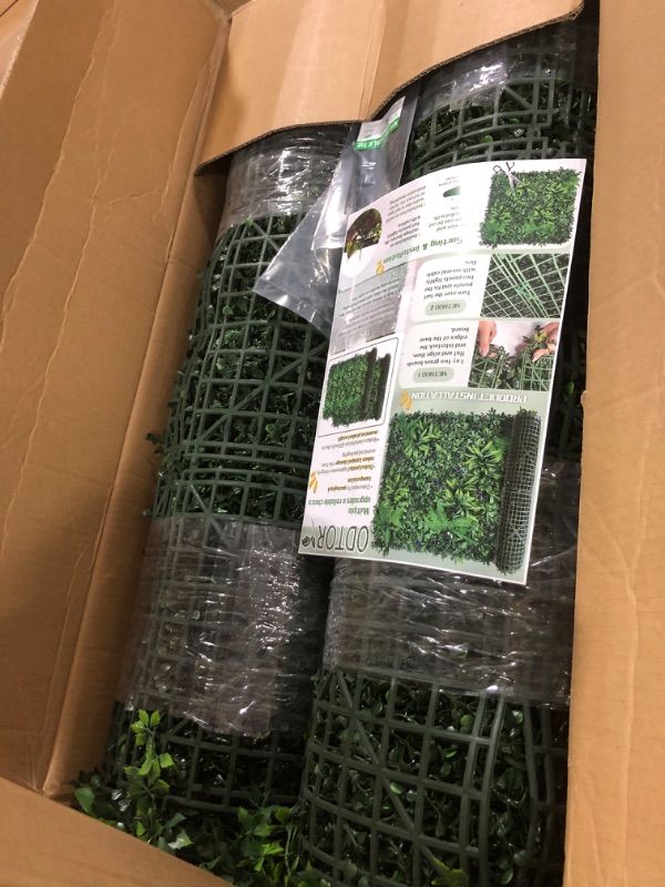 View 3 of ODTORY Artificial Greenery Wall, 60'' x 120''(50 SQFT) Fake Plant Roll