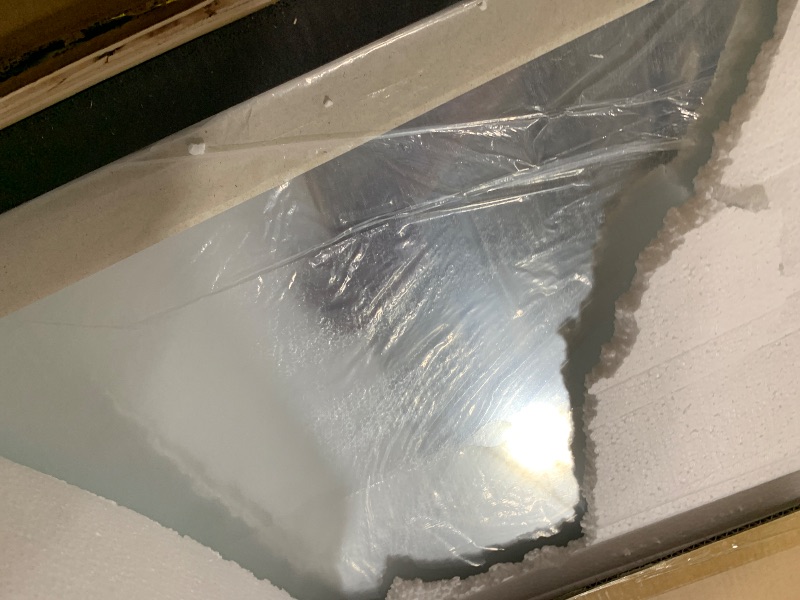 Photo 1 of MYSUNORIA 57"x24" Frameless Tempered Glass Workout Mirrors - 2 Pieces