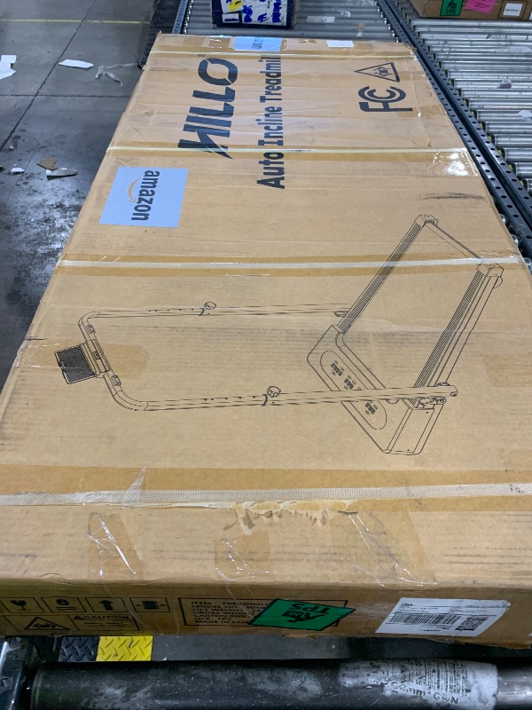 Photo 1 of HILLO Foldable Walking Pad Treadmill with Auto Incline